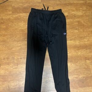 Champion black sweatpants - large
